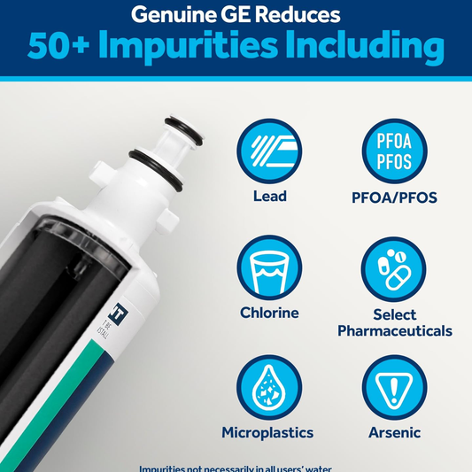 GE RPWFE Refrigerator Water Filter 2-Pack Genuine Filter