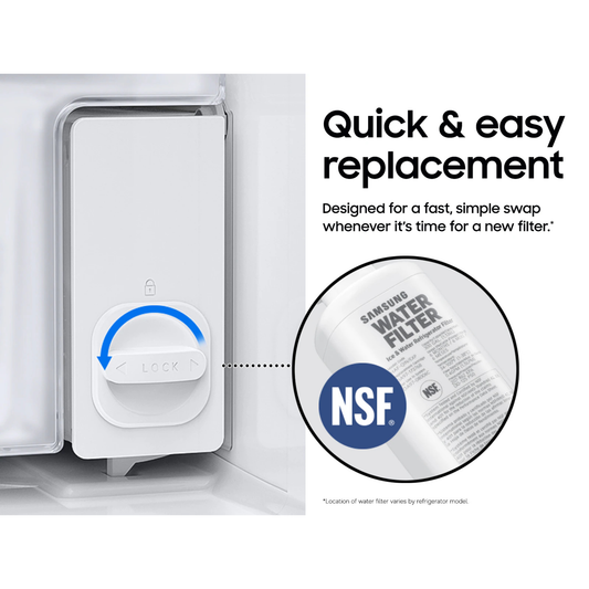 Samsung Genuine Refrigerator Water Filter HAF-QIN-2P/EXP 2 Pack