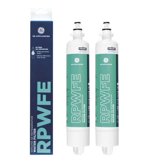 GE RPWFE Refrigerator Water Filter 2-Pack Genuine Filter