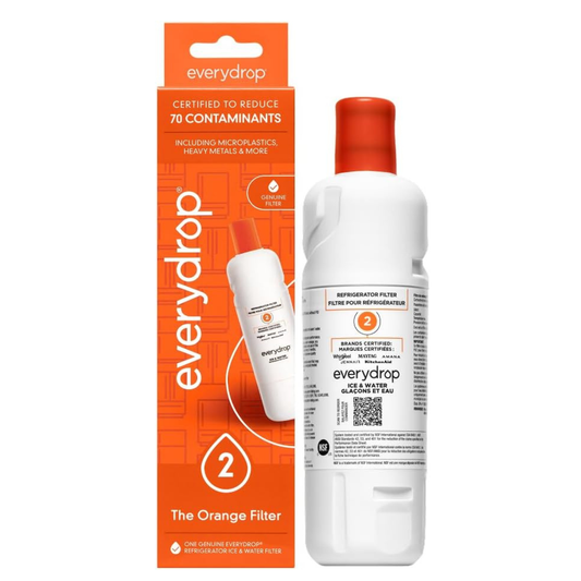 everydrop Refrigerator Water Filter 2 Orange EDR2RXD1