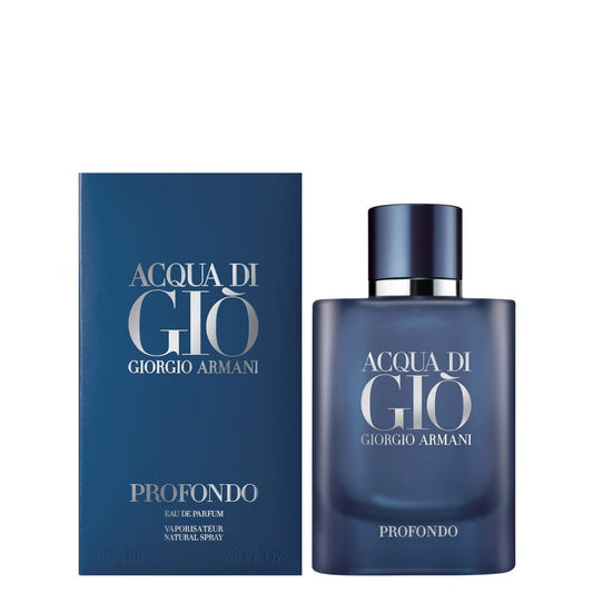 Giorgio Armani Acqua di Giò Profondo Eau de Parfum for Men 4.2 oz / 125ml Spray