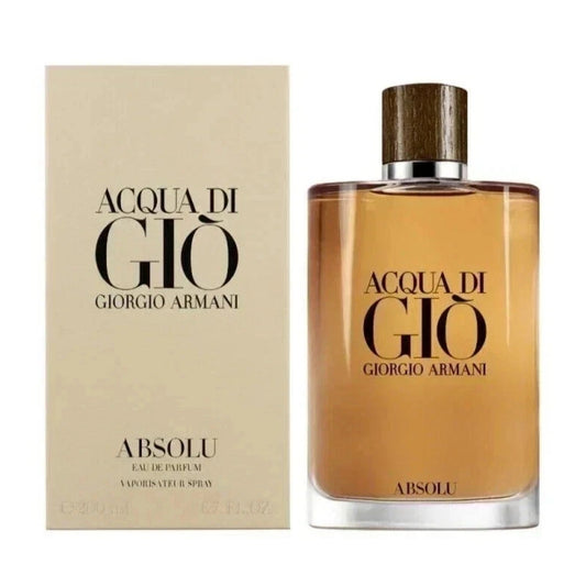 Giorgio Armani Acqua Di Gio Absolu Eau de Parfum for Men 6.7 oz / 200ml Spray